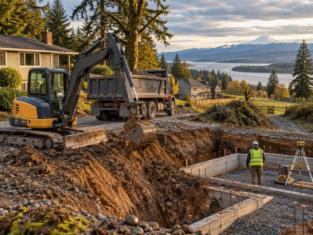 Home Site & Crawl Space Excavation in Vancouver, WA