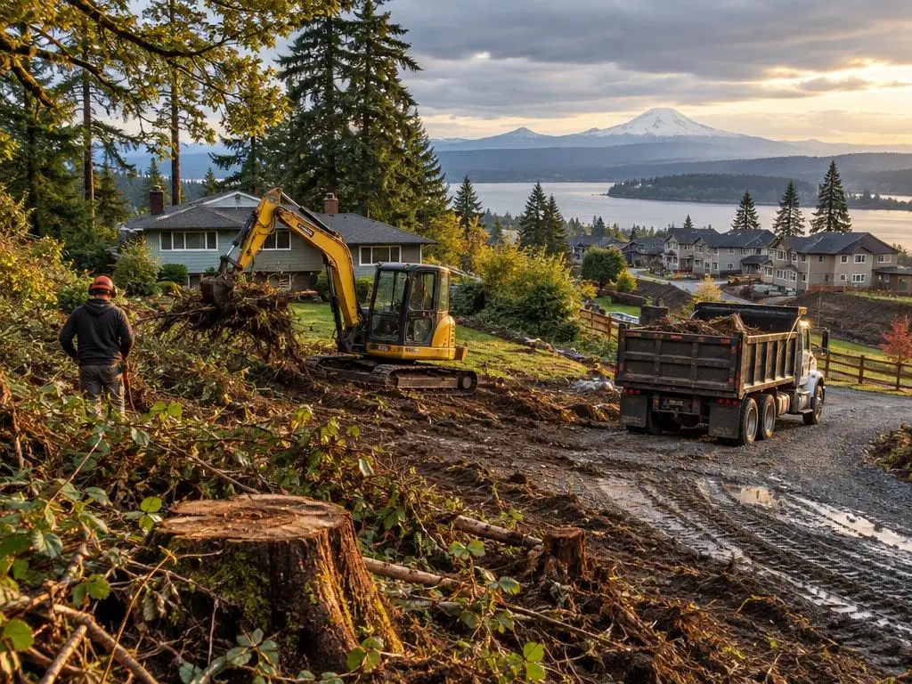 Lot Clearing & Stump Grubbing in Vancouver, WA