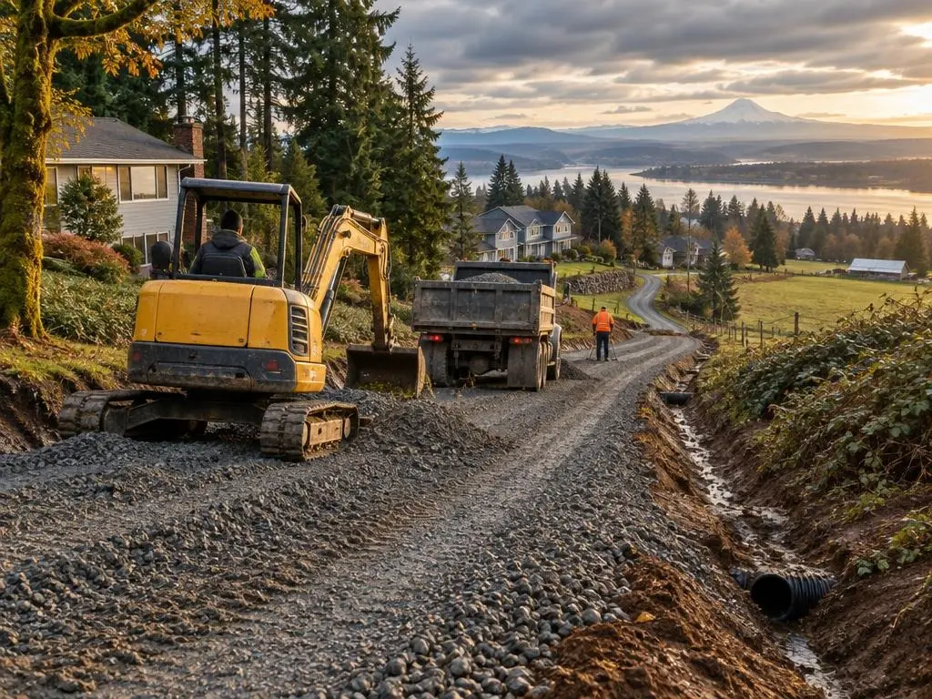 Private Roads & Driveway Grading in Vancouver, WA